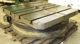 36" x 36" CINCINNATI-Gilbert Manual Rotary Table,