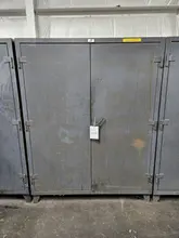 60" WIDE X 24" X 78" STRONGHOLD 2 DOOR HEAVY DUTY STORAGE CABINET: YOBRO #25389