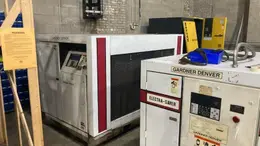 100 Hp Gardner-Denver Rotary Screw air compressor