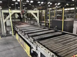 60" x 12' Cooper Weymouth Stacker with Scissor Table (Year 2011)