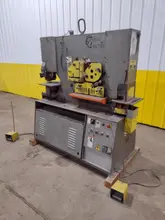 88 TON SPARTAN MODEL #IW77D HYDRAULIC IRONWORKER: STOCK #19243