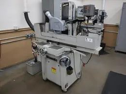 Okamoto Linear 6.18 Hand Feed Surface Grinder, 6"x18", Heidenhain 2-Axis DRO, EM Chuck, Vac-U-Guard, Coolant- Auction Item