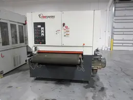 Time Savers 4300 Series Triple Head 52" Wide Belt Conveyor Feed Sanding Machine, Model 4331-45-001- Auction Item