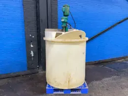 CHEMTAINER ~345 PLASTIC TANK