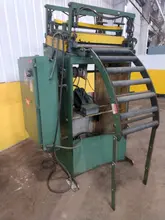 30" WIDE X .065" ROWE 7 ROLL POWERED COIL STRAIGHTENER: STOCK #13903