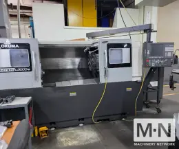 Okuma Genos L3000-E CNC Long Bed Lathe, 2019