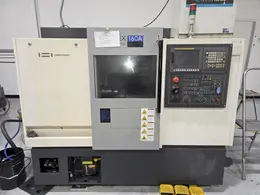 Hwacheon Cutex 160A CNC Turning Center, 2010 equipped with Fanuc 0i-TC Control, 16C Collet Nose, High Pressure Coolant System, Coolant Pump
