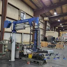 Lissmac Posimat PB 250, Manual Pneumatic Balancer – Magnetic Gripper Included