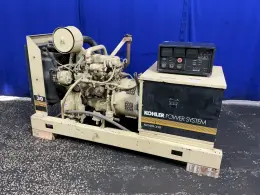 KOHLER 30 KW DIESEL GENERATOR   -  30RZ82