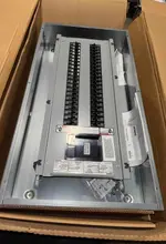 250 AMP SIEMENS CIRCUIT BREAKER PANEL WITH COVER: STOCK #23726