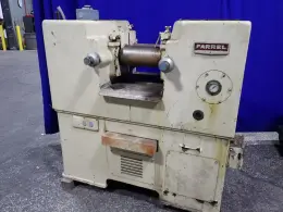 FARREL 13" x 6" TWO ROLL LABRATORY MILL  -  63A3830