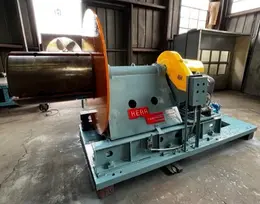 15000# X 28" HERR EQUIPMENT POWERED UNCOILER STOCK# 3452