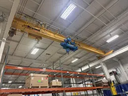 10 TON x 35' WIDE X 180' LONG BREHOB SHAW BOX TOP RUNNING BRIDGE CRANE SYSTEM : YOBRO 25774