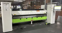 CIDAN FORMA 30 Folder w/ 11 ga Mild Steel x 122", Automatic Combi-Beam with 4.9" High Segmented tooling, ProLink Control, 61" Adjustable Height Backgauge