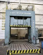 200 TON ABESEIKI CDS-2520-200M HYDRAULIC SPOTTING PRESS. STOCK # 0771726