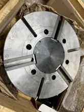 Seoam CAS-24 24" 3 Jaw CNC Power Chuck Closed A2-15 Spindle Nose VTL