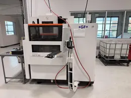 Agie Charmilles Cut P 350 Wire EDM, 2021 – 60Hz, Big Spool, Chopper, Chiller