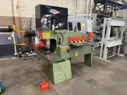 USED 70 TON KALAMAZOO METAL MUNCHER MM70A DUAL CYLINDER HYDRAULIC IRONWORKER