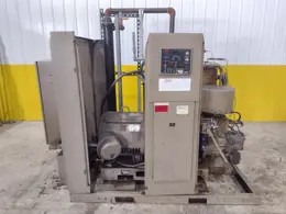 100 HP LEROI MODEL #WEH100SSIIA ROTARY SCREW AIR COMPRESSOR, WATER COOLED: STOCK #21253