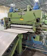 PAXSON 60" x 0.125" Cut To Length Line - 40,000# Capacity, 6 HI Leveler