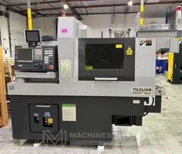 Tsugami SS207-5AX CNC Swiss Type Automatic Lathe – 2017 (w/ Laser)