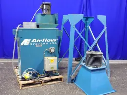 AIR PURIFIERS INC. DUST COLLECTOR   -  DC4-HOPPER/STAND-PGS