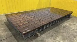 78" x 158" x 15" PORTAGE GRID TYPE LAYOUT SURFACE TABLE. STOCK # 2201319