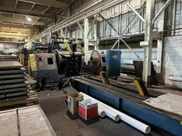 72" x 0.200" x 50,000# Voss Cut To Length Line STOCK# 3468