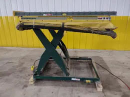 3500 LB X 60" X 48" SOUTHWORTH MODEL #LS4-36 HYDRAULIC SCISSOR LIFT TABLE, 110V SINGLE PHASE: STOCK #20922