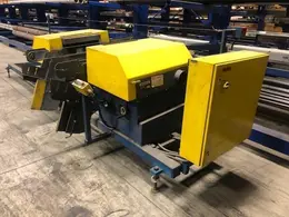 4" X 10' BURRMASTER DOUBLE END TUBE DEBURRING MACHINE STOCK# 2483
