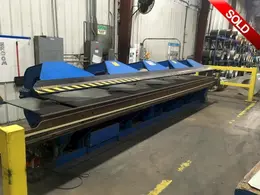 21' x 18 GAUGE ASC MODEL #64L TECHNOFOLD FOLDER MACHINE STOCK #2918