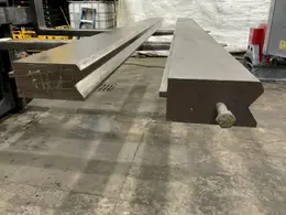 (SET OF TWO) 10' X 2-1/2" OFFSET PRESS BRAKE DIES: STOCK # 73078