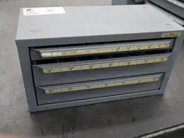 Huot Drill Index, Fractional Taps - 3 Drawer- Auction Item