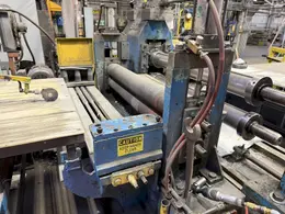 48" X 6" WEAN MOTORIZED SLITTER HEAD FOR SLITTING LINE. STOCK # 0435226