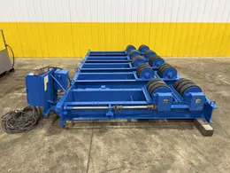 40 TON (80,000 LBS) ARONSON POWERED TANK TURNING ROLLS, 1 DRIVE &amp; 3 IDLERS: YOBRO #26164