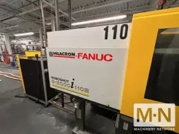 110 TON 6 OZ MILACRON MODEL ROBOSHOT S-2000i-110B  ELECTRIC INJECTION MOLDING MACHINE MFG 2007