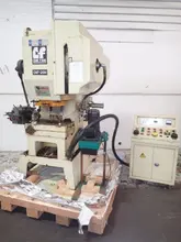 20 Ton CHIN FONG No. CAF-20H, 1.18" Str., 7.6" S.H., 200-400 SPM, 20" x 12" Bed, 2005