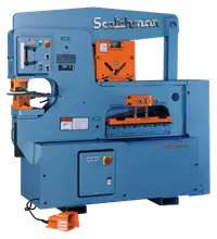 90 Ton Scotchman Hydraulic Ironworker 9012-24M, Punch, Angle &amp; Bar Shear, NEW