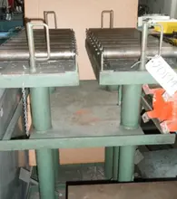 2000 Lb. LEXCO Die Handler w/30" x 36" Roller Top, Adjustable Height