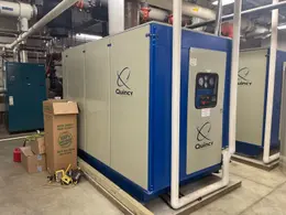 100 HP Quincy QSVI-100 Rotary Screw Vacuum Pump, 2006 – Great Condition, ~12,000 HRS (2)