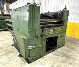 48" X 14 GAUGE AUTOMATIC FEED MODEL 13-32-48 13 ROLL STRAIGHTENER LEVELER: STOCK 19766