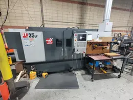 Haas ST-35LY CNC Lathe, 2020 – 62″ Long Bed, 6K Live Tooling, Y-Axis, Tool Presetter
