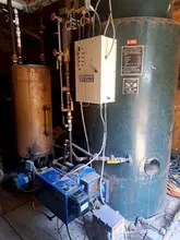 25 HP Columbia Commercial Steam Boiler-2005 with Burner and Transformer