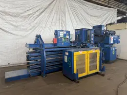 30" X 48" X 72" AMERICAN PAC40297T20 AUTO-TIE BALER SYSTEM. STOCK # 0671025