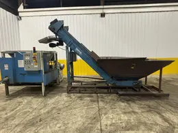 3" x 2.75" x 126 TON ARS MODEL #600 HYDRAULIC CHIP PUCKER BRIQUETTER: STOCK 22432