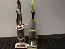 Shark Vacuum and Bissel Turbo Clean Carpet Cleaner- Auction Item