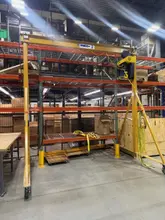 Spanco 2-Ton E-Series  Adjustable Steel Gantry Crane w/R&amp;M 2-Ton Hoist