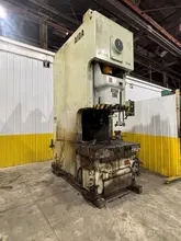220 TON AIDA MODEL #NC1-200(2) GAP FRAME PRESS, WITH 9.84" STROKE: STOCK #22201