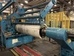 72" x 60,000# Uncoiler and Stamco Recoiler Package with Exit Coil Car