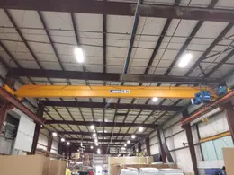 10 ton x 47' ABBUS Bridge crane &amp; EMH hoist: YOBRO #24211